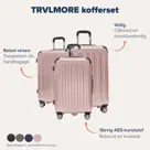 TRVLMORE Kofferset - 3 Delig - 38L