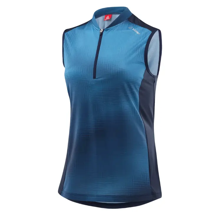 Loeffler fietsshirt mouwloos Cielo dames
