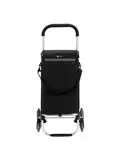 40L boodschappentrolley met trapwielen