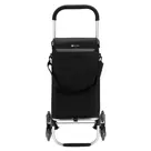 Packaway 40L boodschappentrolley met trapwielen