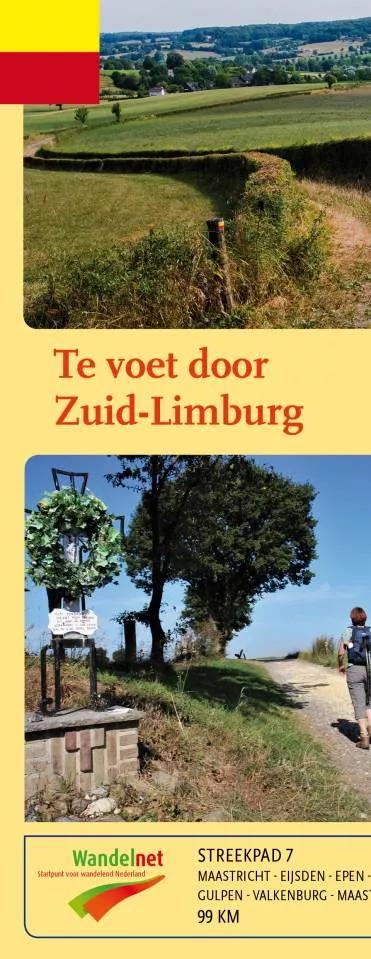 Wandelnet  Wandelgids Krijtlandpad  Te voet door Zuid-Limburg main product image