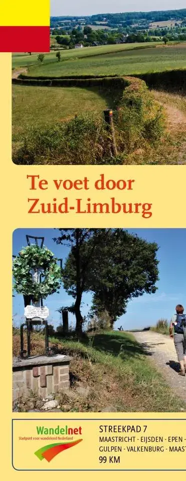 Wandelgids Krijtlandpad - Te voet door Zuid-Limburg