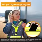 R2B Hardloopvest met Opbergvak oplaadbaar