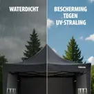 Partytent 3x3m - PT-7810 -  Premium - Antraciet
