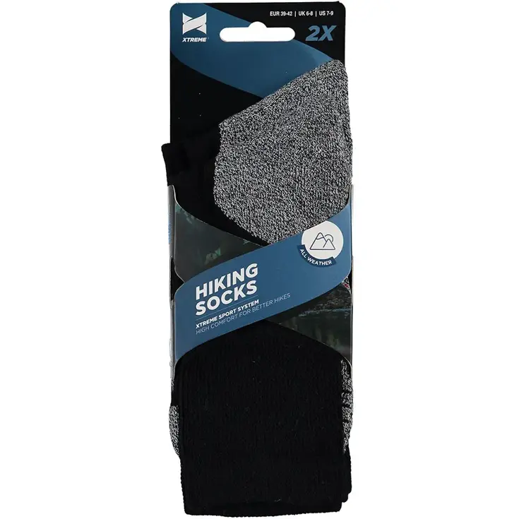 2 paar - Hiking Sokken