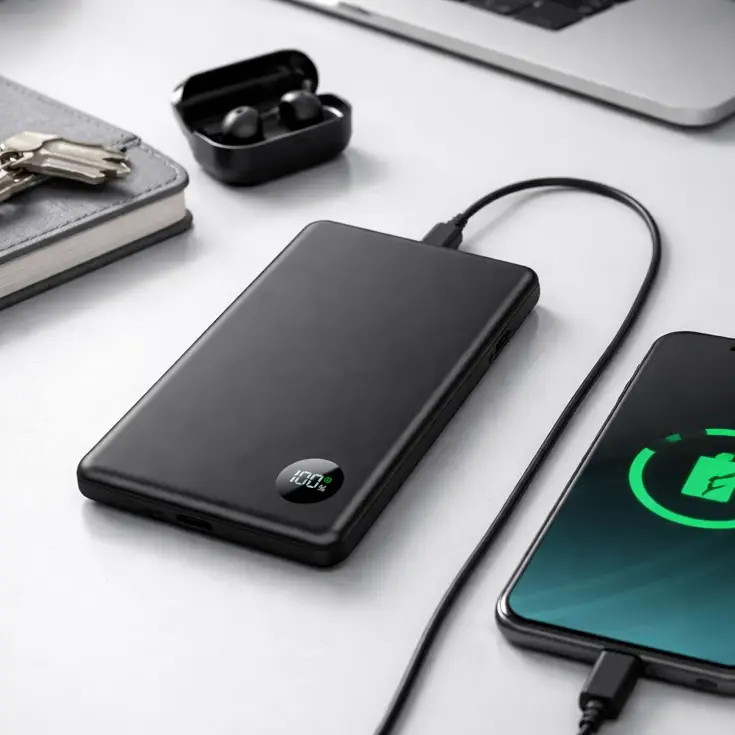 Magnetische powerbank 5000mAh draadloos opladen