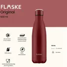 FLASKE 500 ml RVS Drinkfles