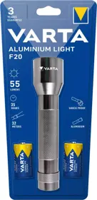 Varta – Aluminium zaklamp F20