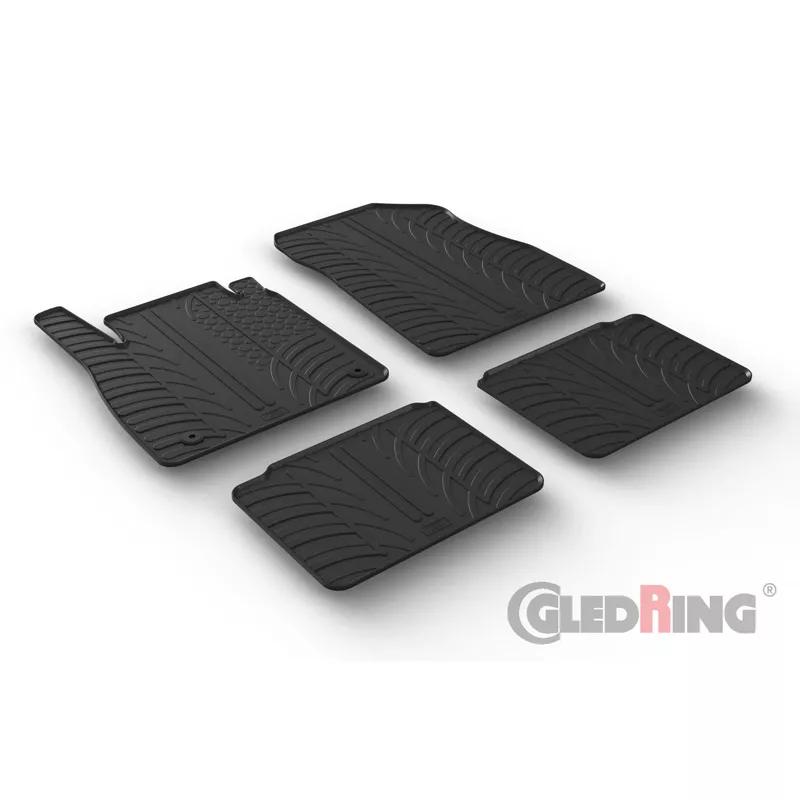 Gledring Nissan Micra K14 2017 - Rubbermatten - Zwart main product image