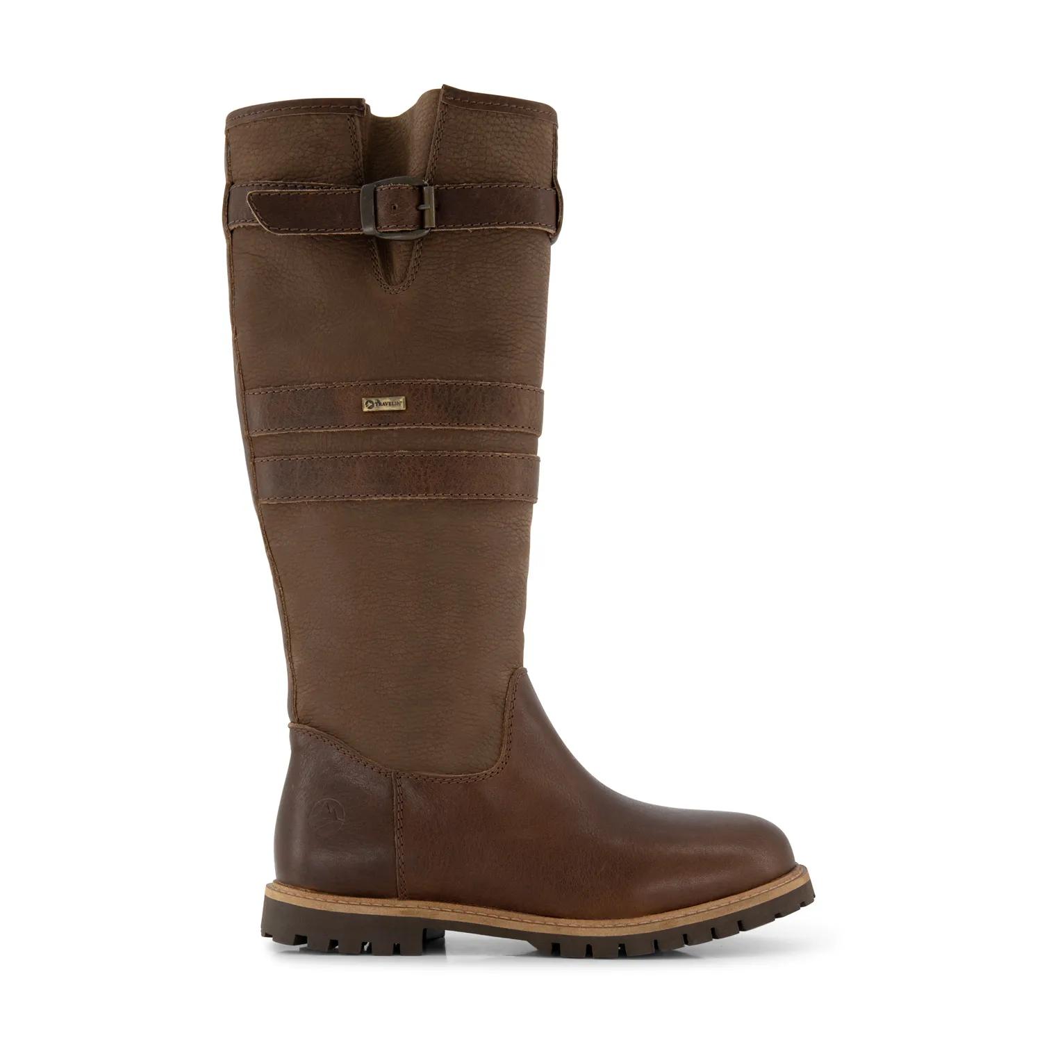 Travelin' Norway dames  Pull-on boots  Donker Bruin main product image