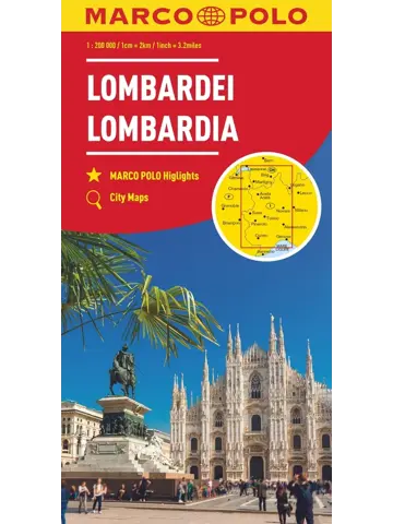 Wegenkaart 02 Lombardije