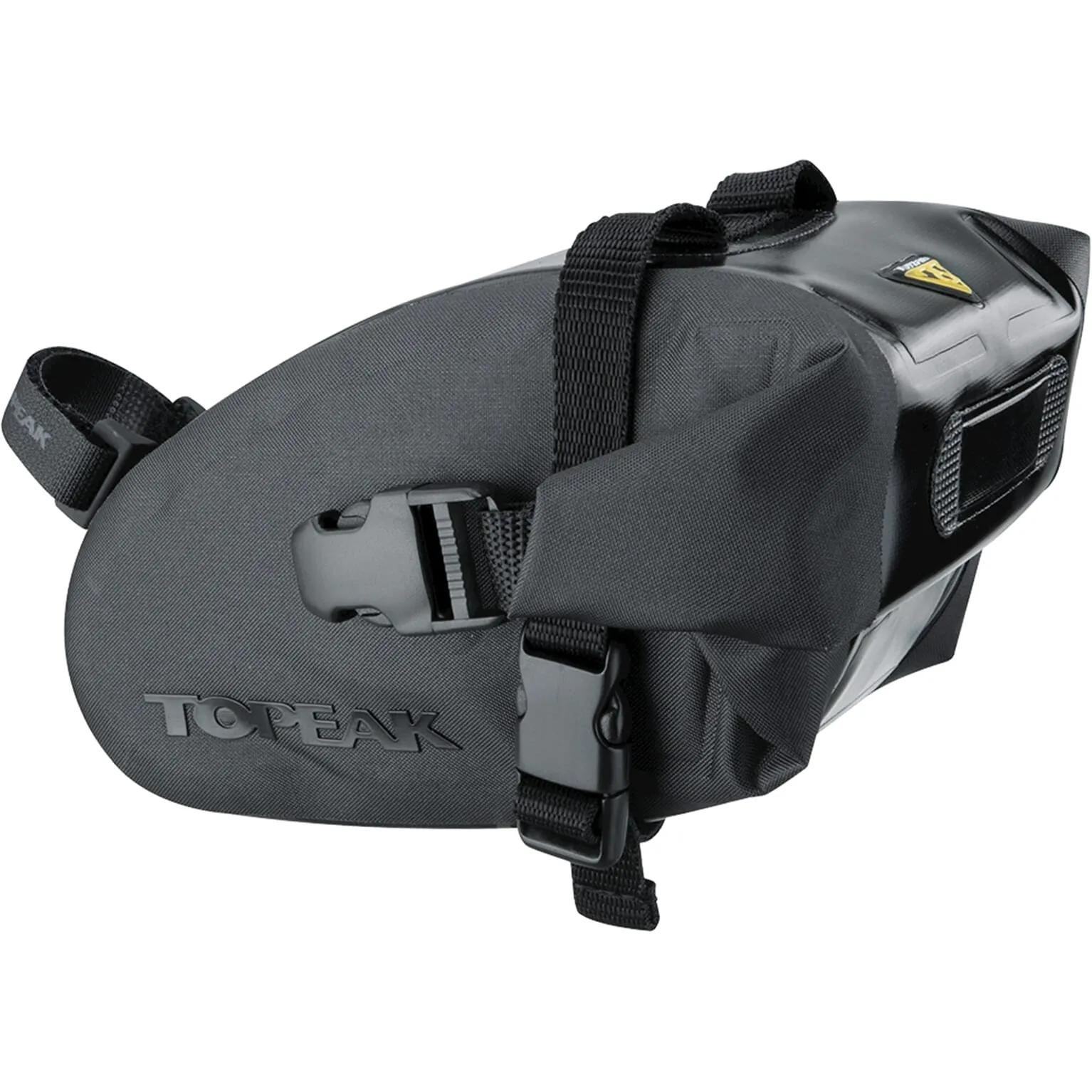 Topeak  zadeltas wedge Drybag M strap  Zwart main product image