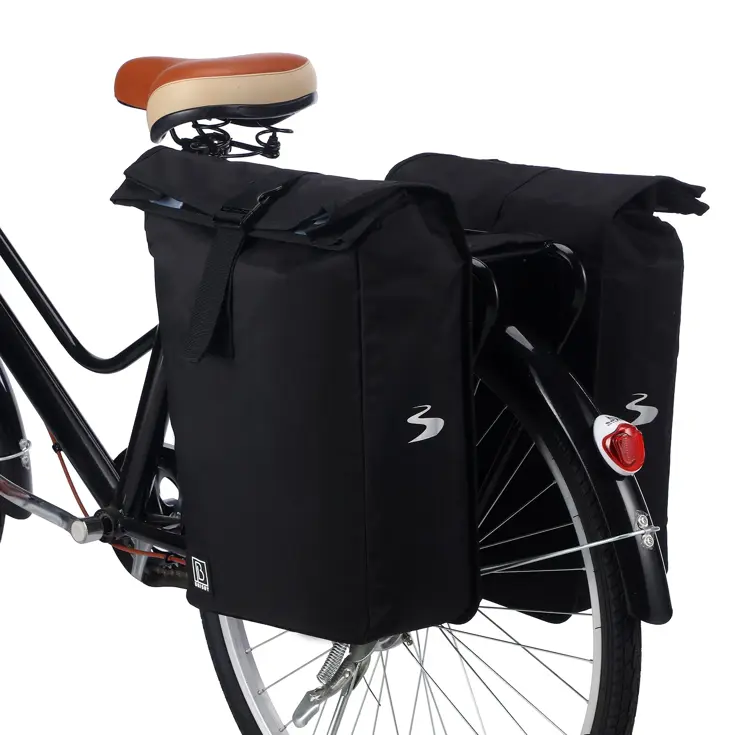 Fietstas Rolltop - Dubbel - Waterdicht