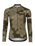 Striped Flower - Fietsshirt dames