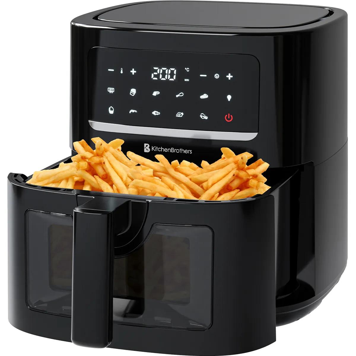 Kitchenbrothers  Airfryer  6L  Zwart