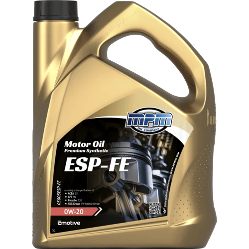 Motorolie 0w20 esp-fe  premium synthetic | 5