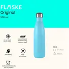 FLASKE 500 ml  RVS Drinkfles