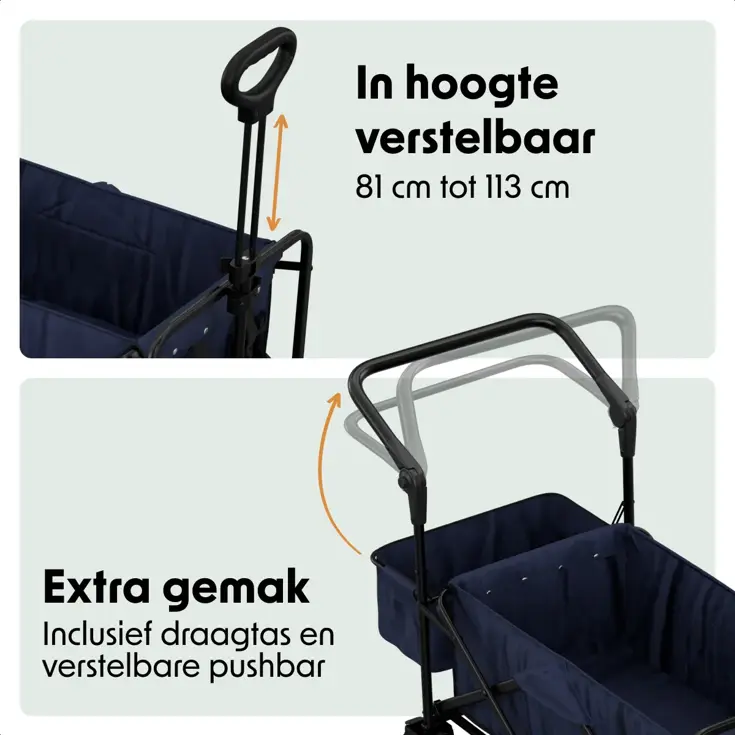 Bolderkar – Tot 120KG – 90L