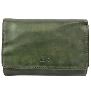 Flappie - Portemonnee - Leer - Overslag