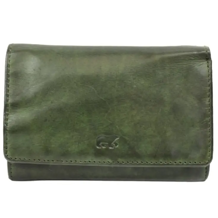 Flappie - Portemonnee - Leer - Overslag