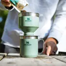 Stanley Hammertone Green - Koffiepot