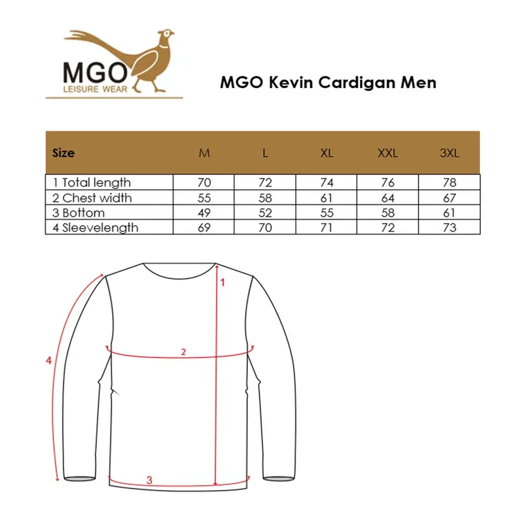 Kevin Heren - Outdoorvest - Fleece voering