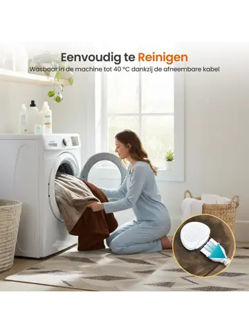 Elektrische Fleece Deken - 160x120cm