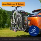R2B Fietsendrager Auto - 2 Fietsen Kantelbaar