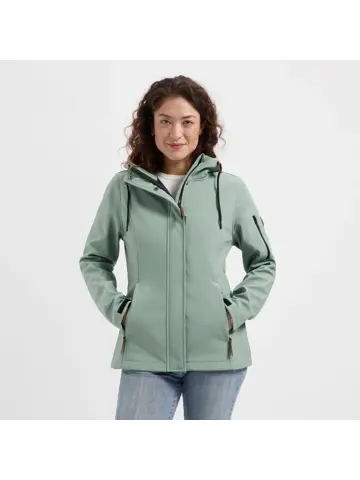 Malika Dames - Softshell Jas - Waterdicht