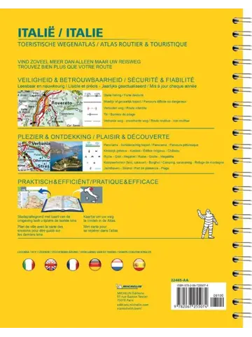 Michelin Wegenatlas Italie 