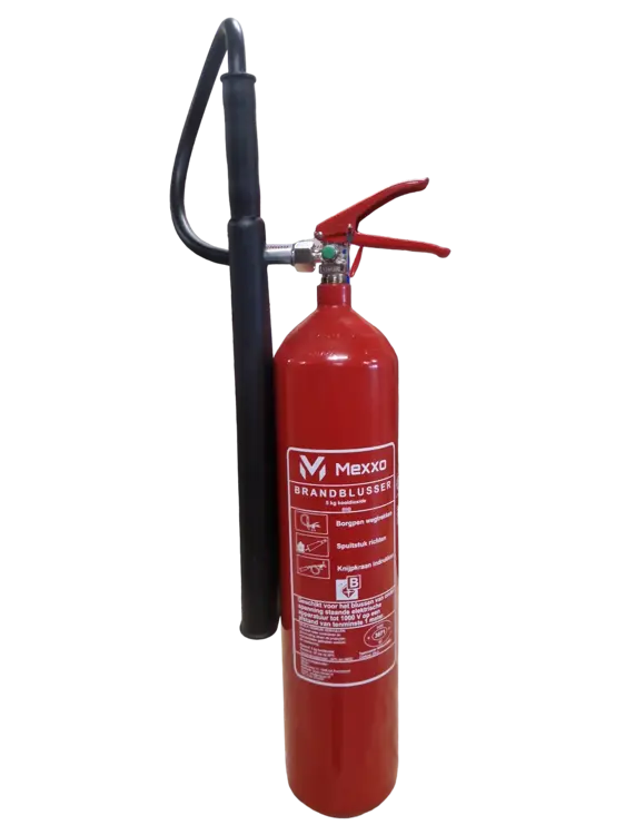 Mexxo CO2 brandblusser 5 kg vorstvrij
