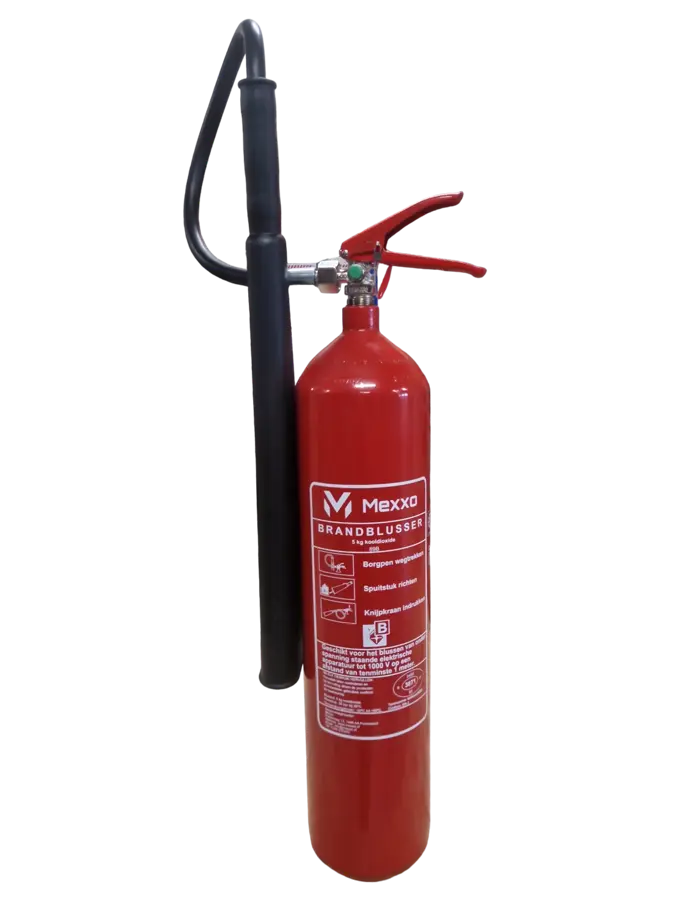 Mexxo CO2 brandblusser 5 kg vorstvrij