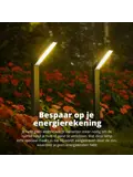 Yora Solar Tuinverlichting - 2-pack