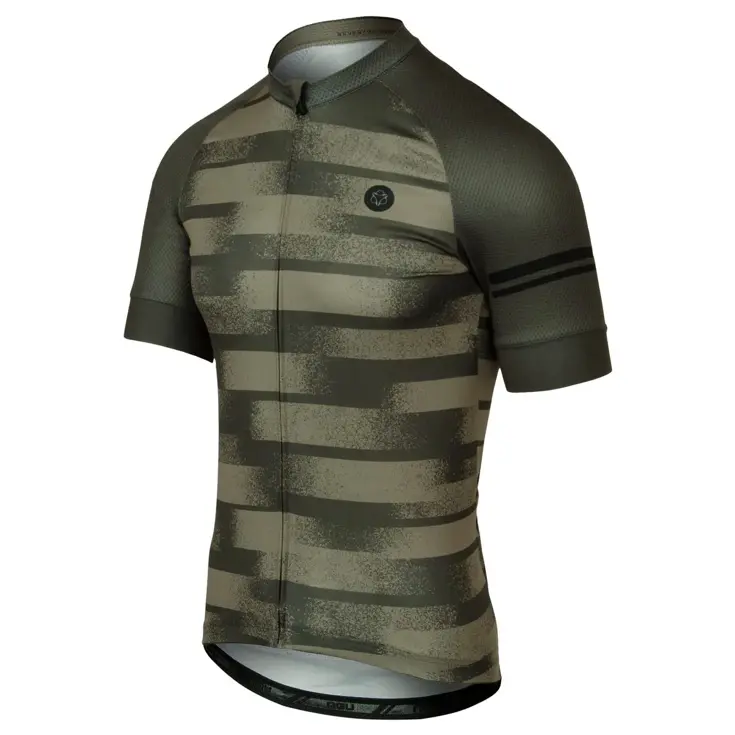 Grainy Stripe Fietsshirt Essential Heren