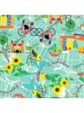Bikecap saddle cover Get Lost Amsterdam