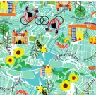 Bikecap saddle cover Get Lost Amsterdam