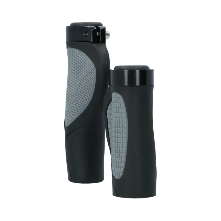 Handvatten Ergo City Plus 136/95mm Zwart/Grijs