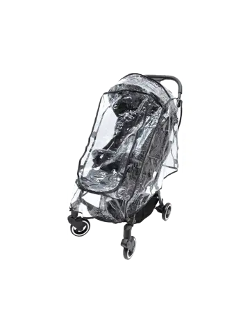 Premium Regenhoes - Kinderwagen - Kijkvenster