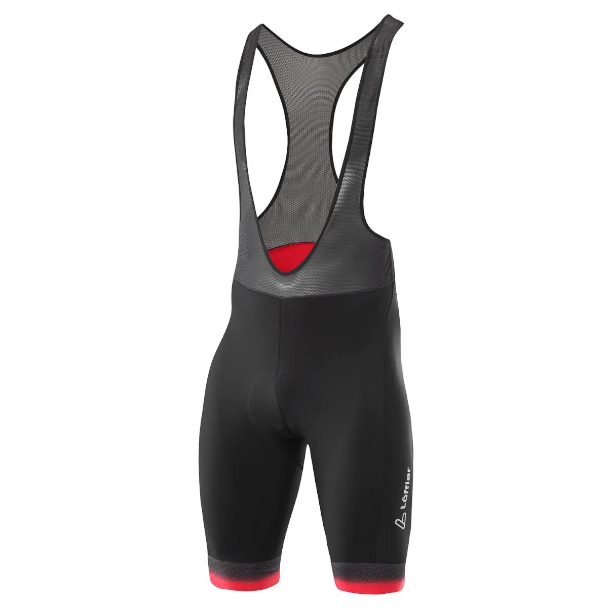 Löffler  Loeffler Bibshorts Hotbond® heren  Zwart  Zwart
