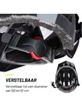 Fietshelm - Mountainbike Helm - Zwart