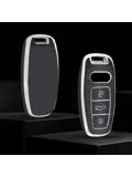 TPU Sleutelhoesje voor Audi zwart D3
