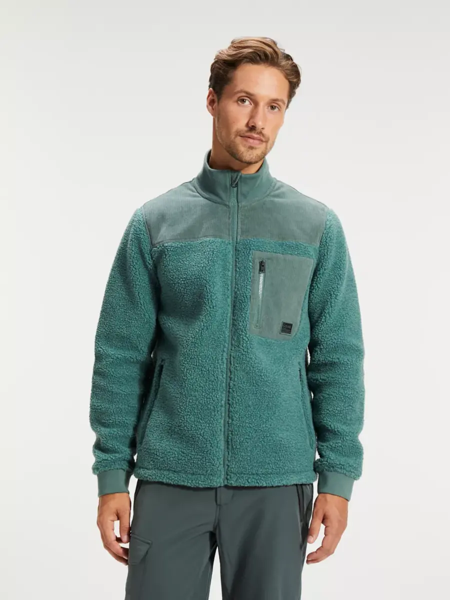 Jack Wolfskin Winterstein Fz M Fleece Jack Olijf Zwart Heren - maat XL