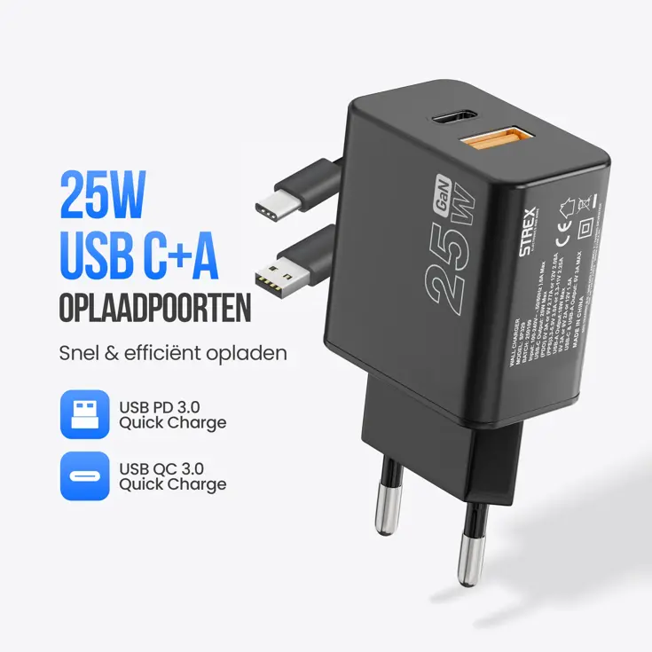 Oplader - Fast Charger