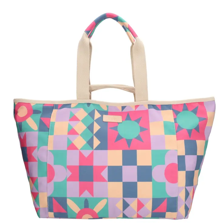 Richelle - Strandtas - Shopper - Ritssluiting