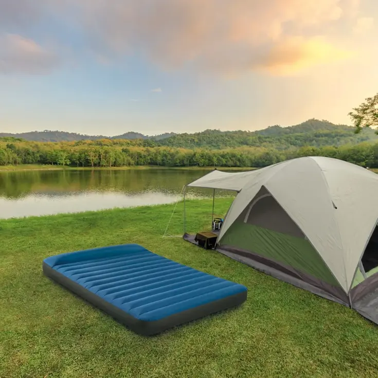 Luchtbed - Intex - 2P - 152x191 cm + Pomp