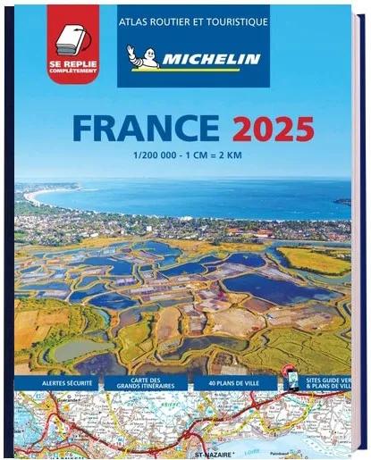 Michelin  France 2025  Tourist & Motoring Atlas Multi-flex main product image