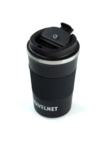 Travelnet thermosbeker voor onderweg - 380 ml