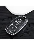 TPU Sleutelhoesje voor Hyundai zwart D3
