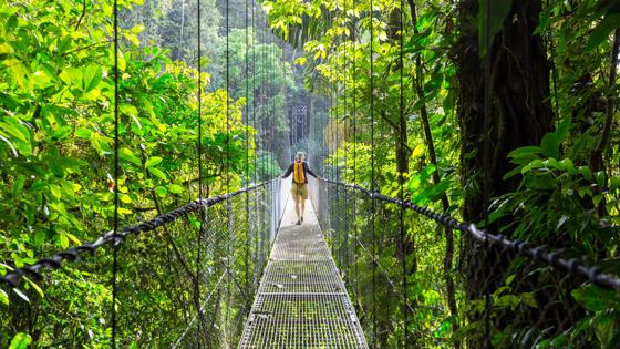 costa-rica_algemeen_single-reizen_hangbrug-jungle_vrouw_shutterstock