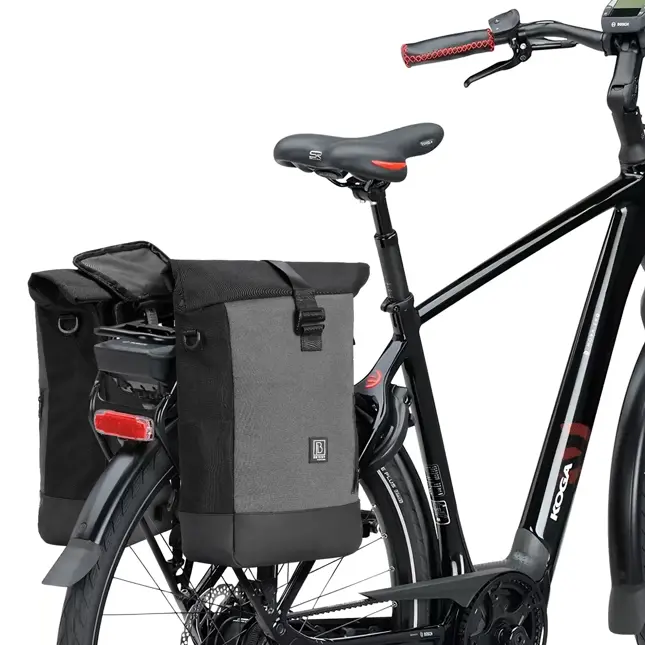Brisby 40-52L 3-in-1 rolltop fietstassen